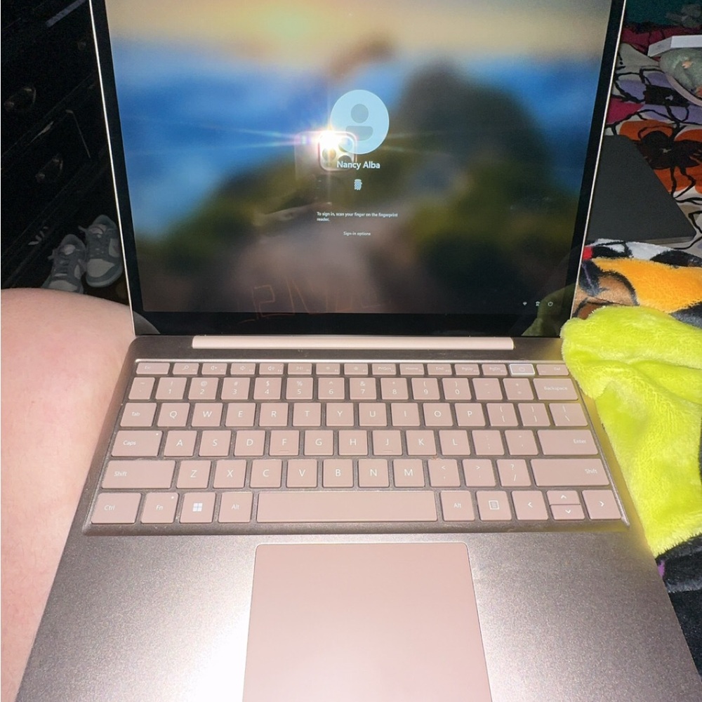 Rose Gold Laptop